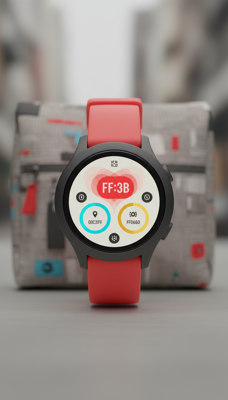 Reloj inteligente con pantalla táctil