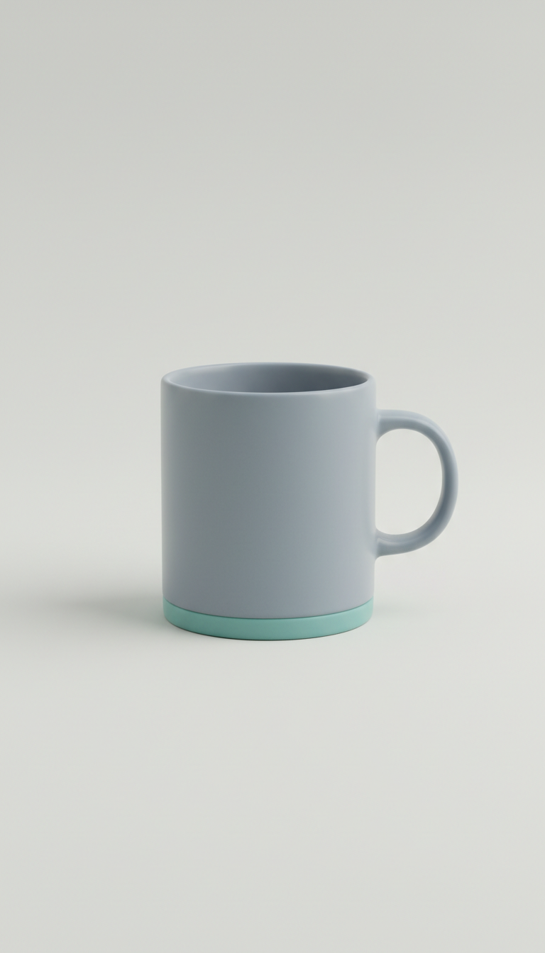 Taza cerámica mate tacto sedoso