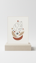Invitación digital botánica minimalista